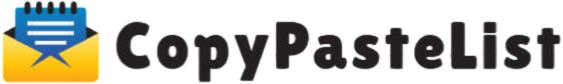 Copy Paste List